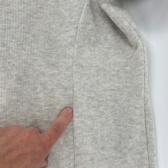 Merona Fleece Hoodie Heather Grey Womens Size XL Cozy Warm Sherpa Lined Hood NWT - Picture 14 of 16